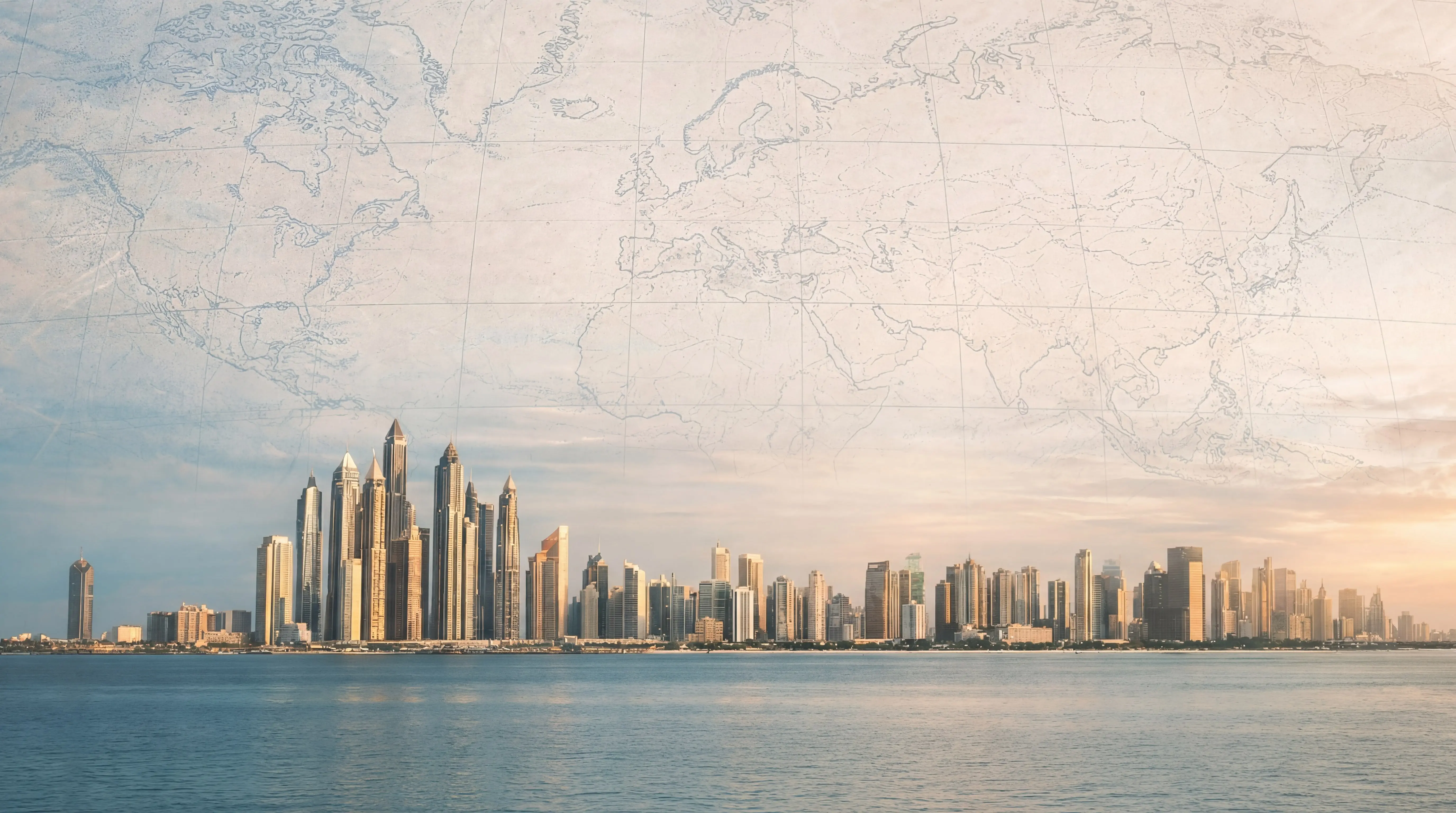 Global Trade Background